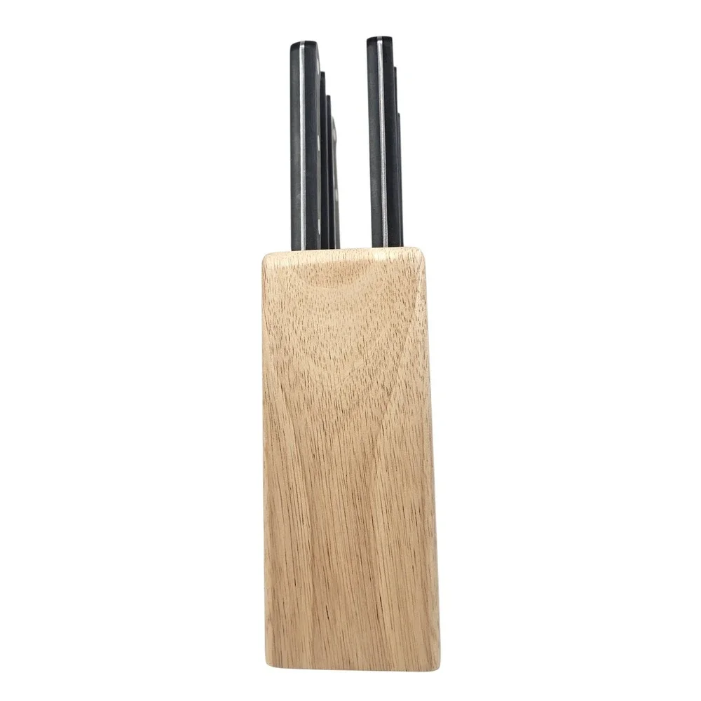 Zwilling Twin Gourmet 8 Piece Steak Knife Set with Wood Block & Utility Knife